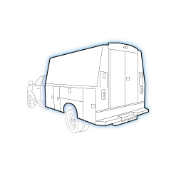 enclosed service body