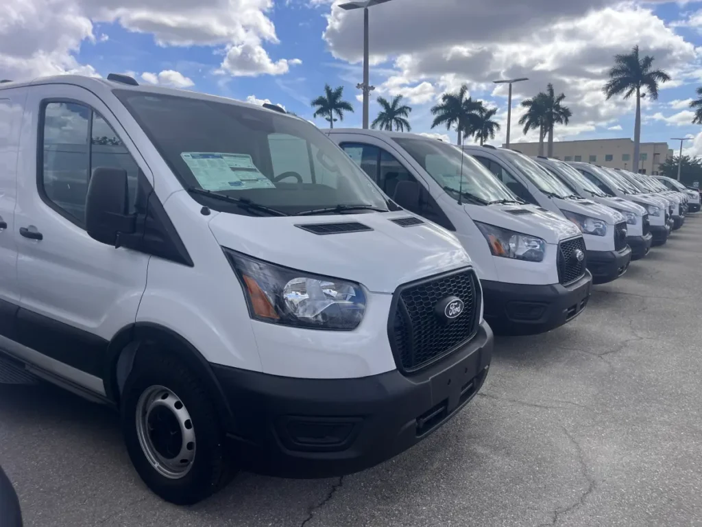 New Low Roof Ford Transits